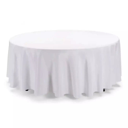 120'' Round Polyester Tablecloth