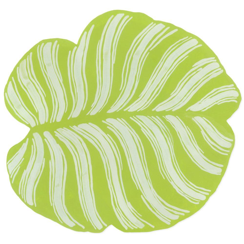 Tropical Leaf Die-Cut Placemat - 4 Per Package