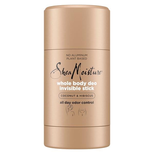 SHEA MOISTURE Coconut & Hibiscus Invisible Stick Deodorant, 2.6 OZ