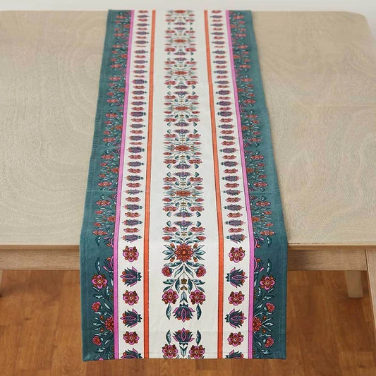 Botanica Cotton Table Runner 72x14