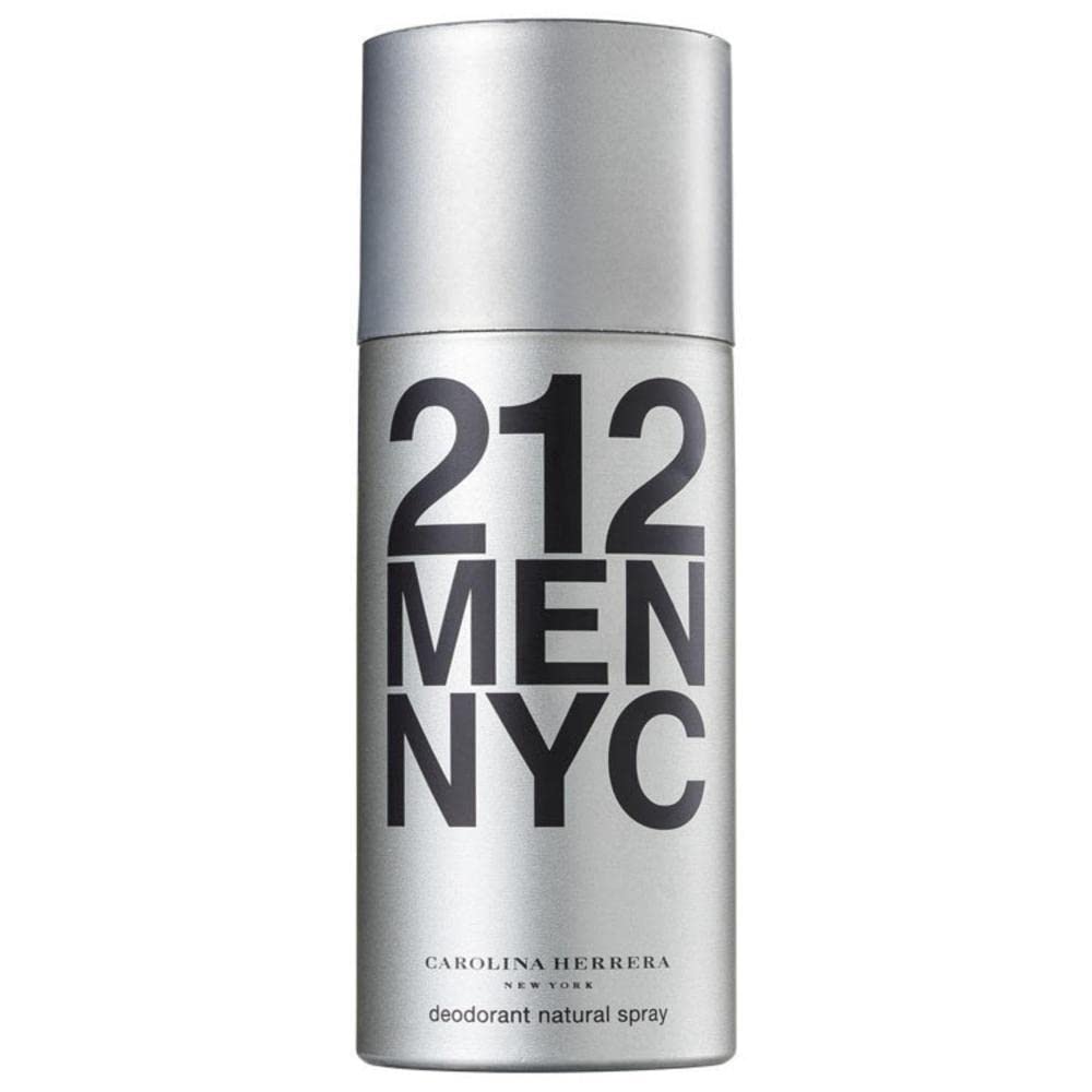 Carolina Herrera 212 for Men Deodorant Spray, 5.1 Ounce