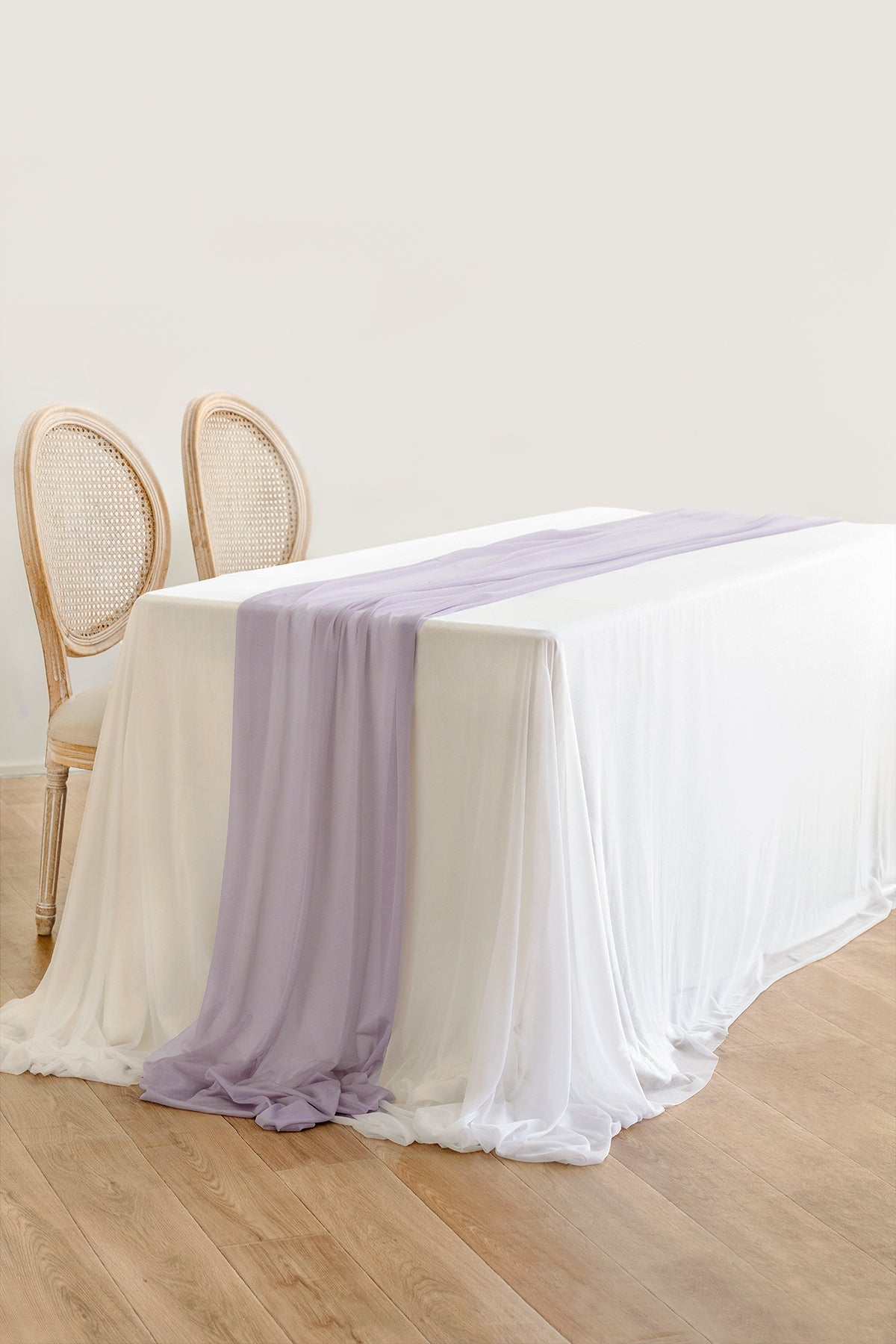 Tablecloth & Table Runner Set for Sweetheart/Head Table - 15 Colors