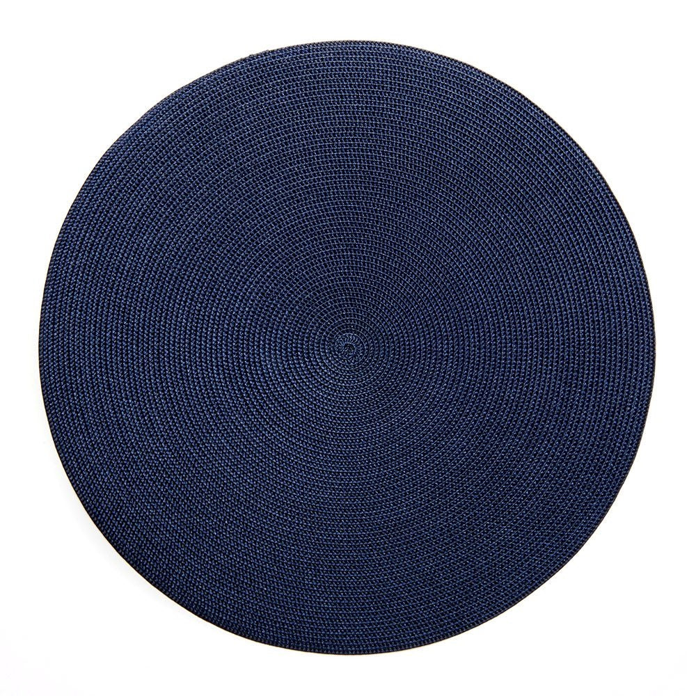 15" Round Linen Braid Placemat