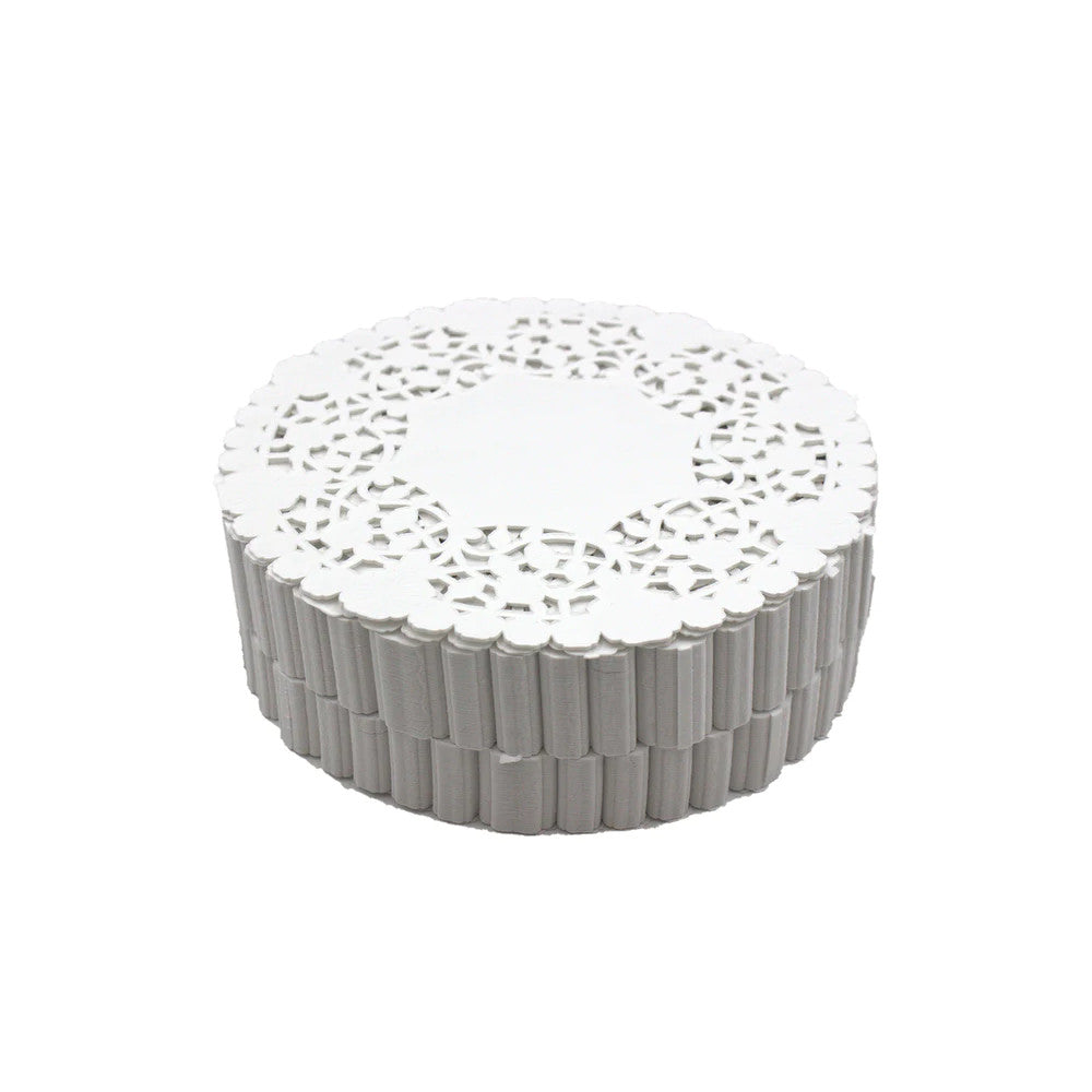 6" Lancaster Round Lace Paper Doilies - 1000 Pcs