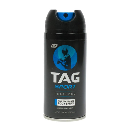 TAG Sport Body Spray 3.5 Oz Fearless (4 pack)