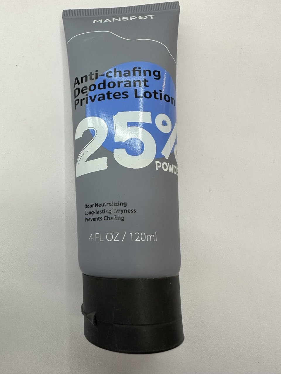 Ball Deodorant Lotion to Powder for Men, Anti Chafing Deodorant for Ball Groin Armpit, Neutralize Odor, Anti-irritant, Keep Dryness, 4oz