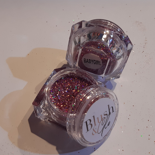 BLUSH & GLO GLITTER POT