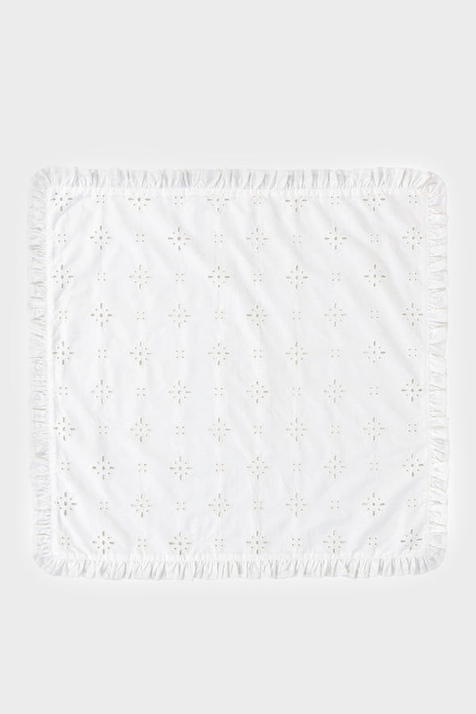 White Eyelet Napkin