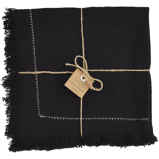Black Cotton Napkin