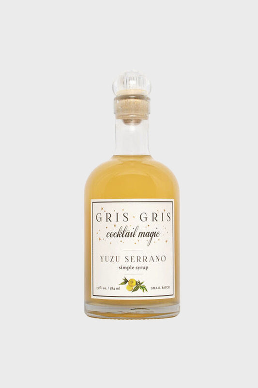 Yuzu Serrano Simple Syrup