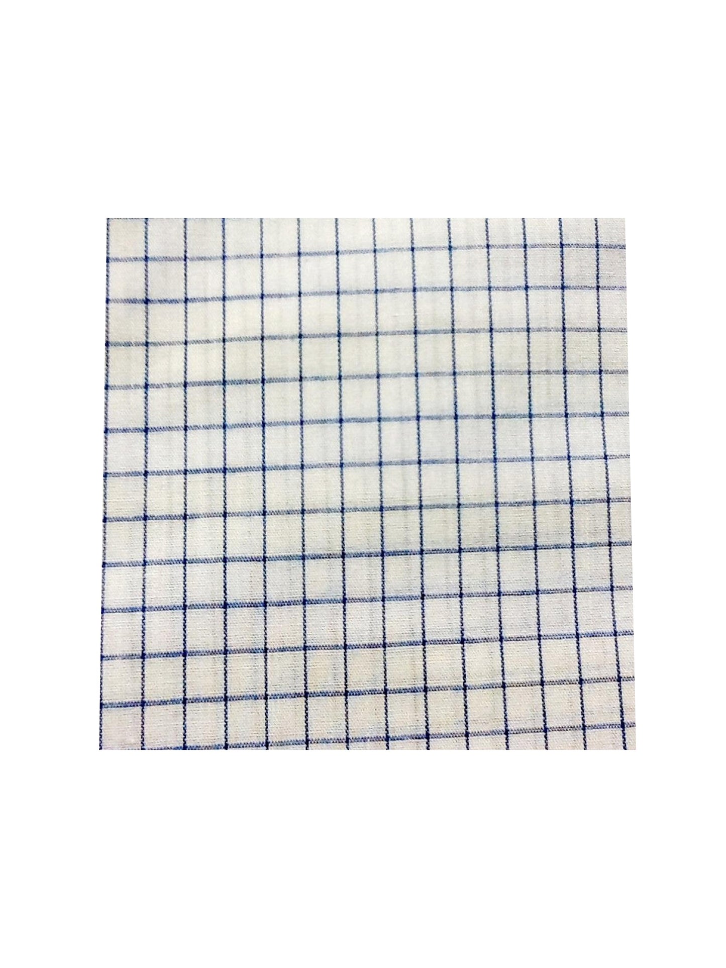 European Check Linen Collection Navy and White Weston Table