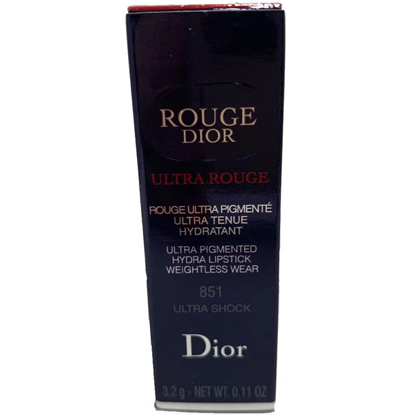 Christian Dior Ultra Rouge 851 Ultra Shock - Matte Lipstick Brands - Makeup Products
