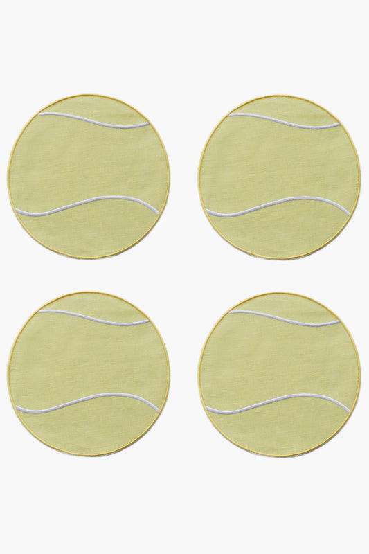 Tennis Ball Cocktail Napkins
