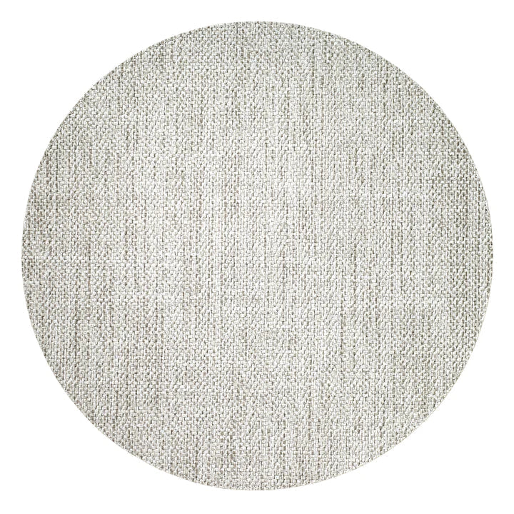 Wipeable Round Tan