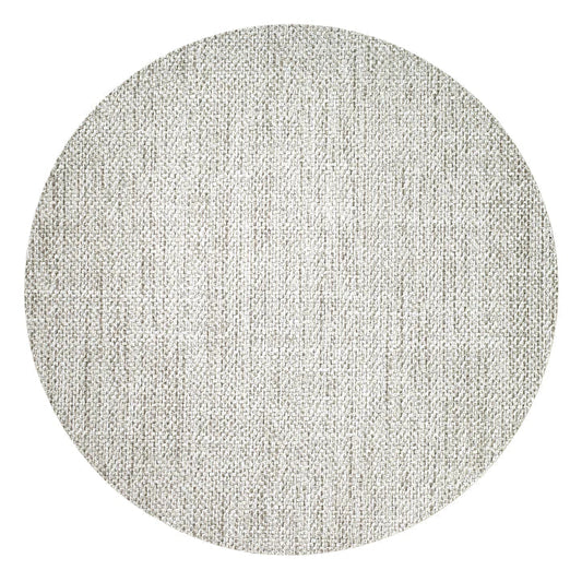 Wipeable Round Tan