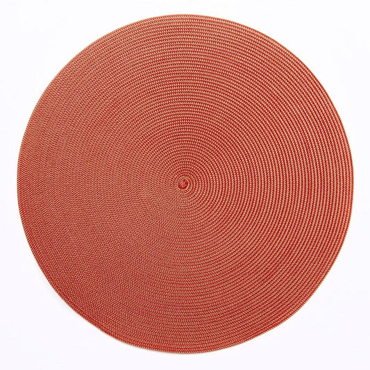 15" Round Linen Braid Placemat