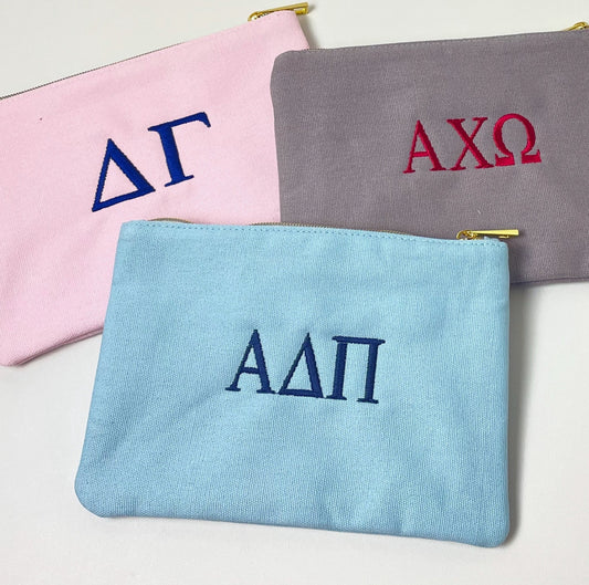 Alpha Delta Pi Sorority Makeup Bag