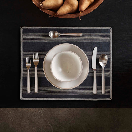 Stripe Placemat - Navy Stripe