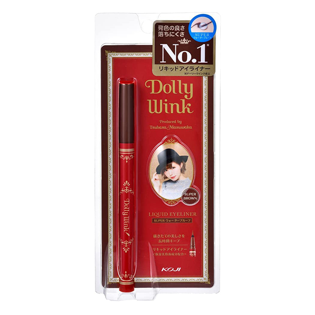 Dolly Wink Liquid Eyeliner Waterproof Super Black