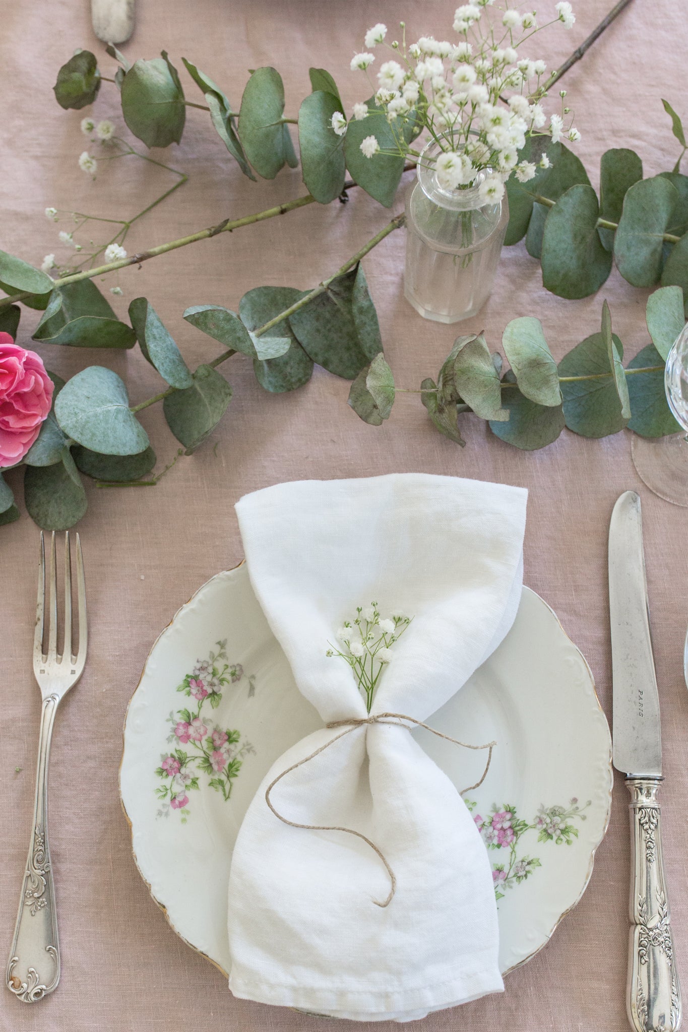 Blanc Linen Napkins Set Of 4