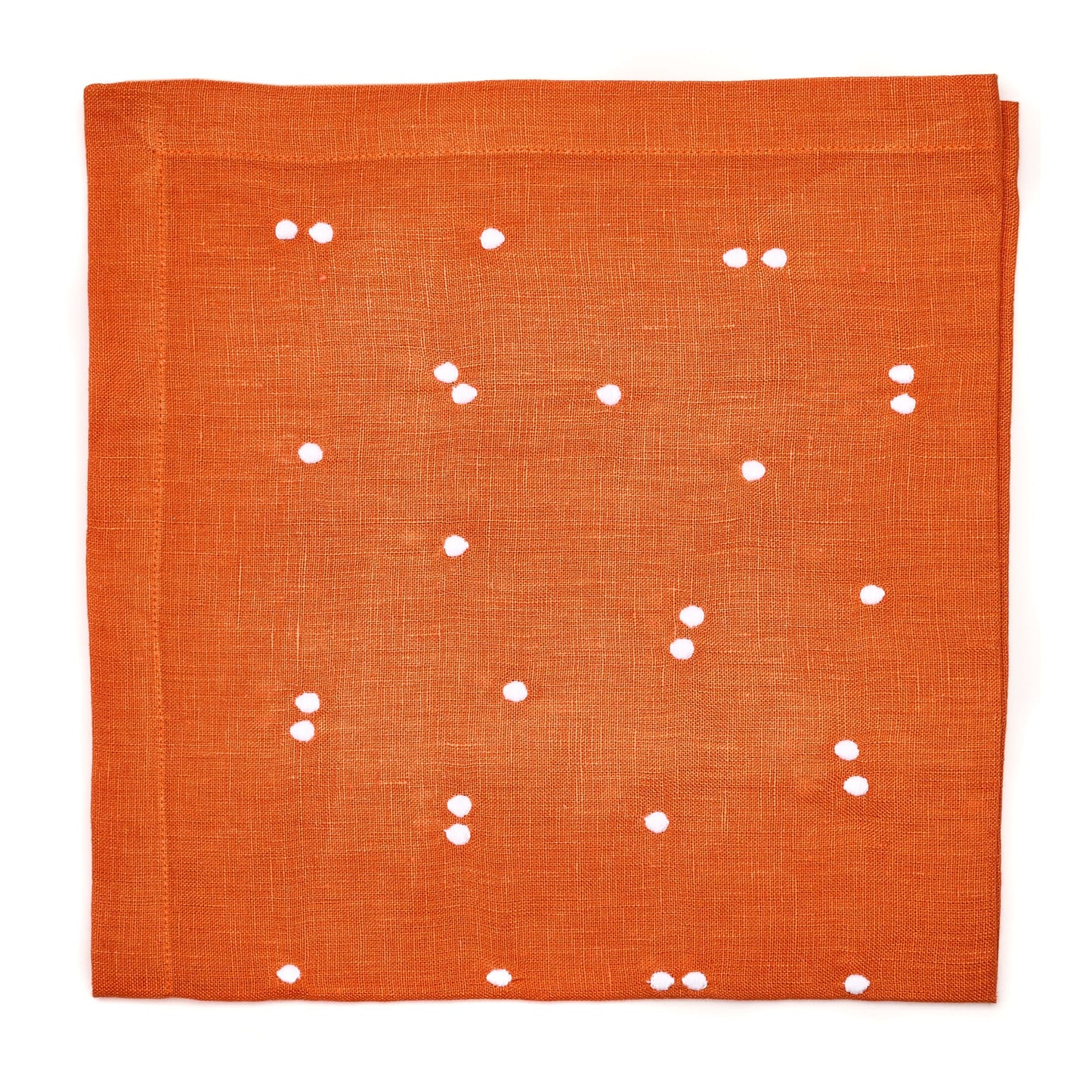 Scattered Dots Embroidered Napkins