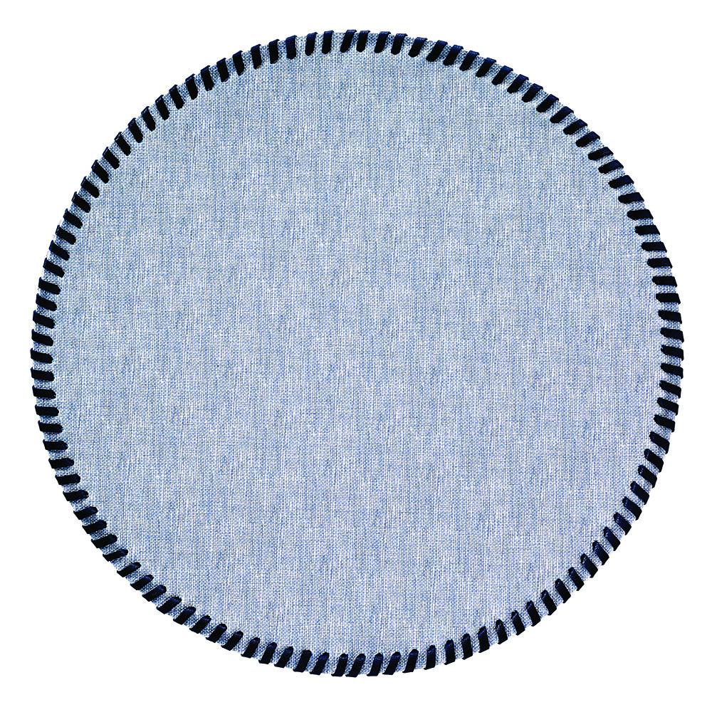 Whipstitch Round Placemat