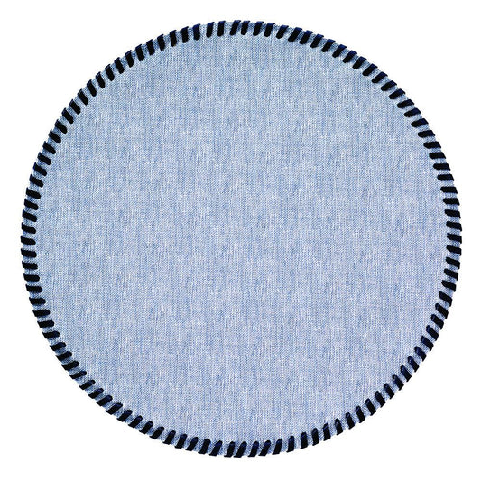 Whipstitch Round Placemat