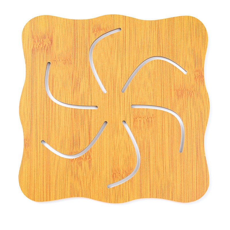 Wooden No-Slip Placemat Design Pot Mats Modern Kitchen Decor