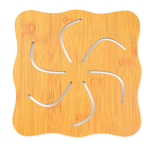 Wooden No-Slip Placemat Design Pot Mats Modern Kitchen Decor