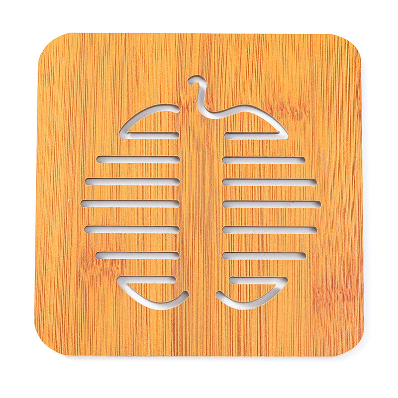 Wooden No-Slip Placemat Design Pot Mats Modern Kitchen Decor