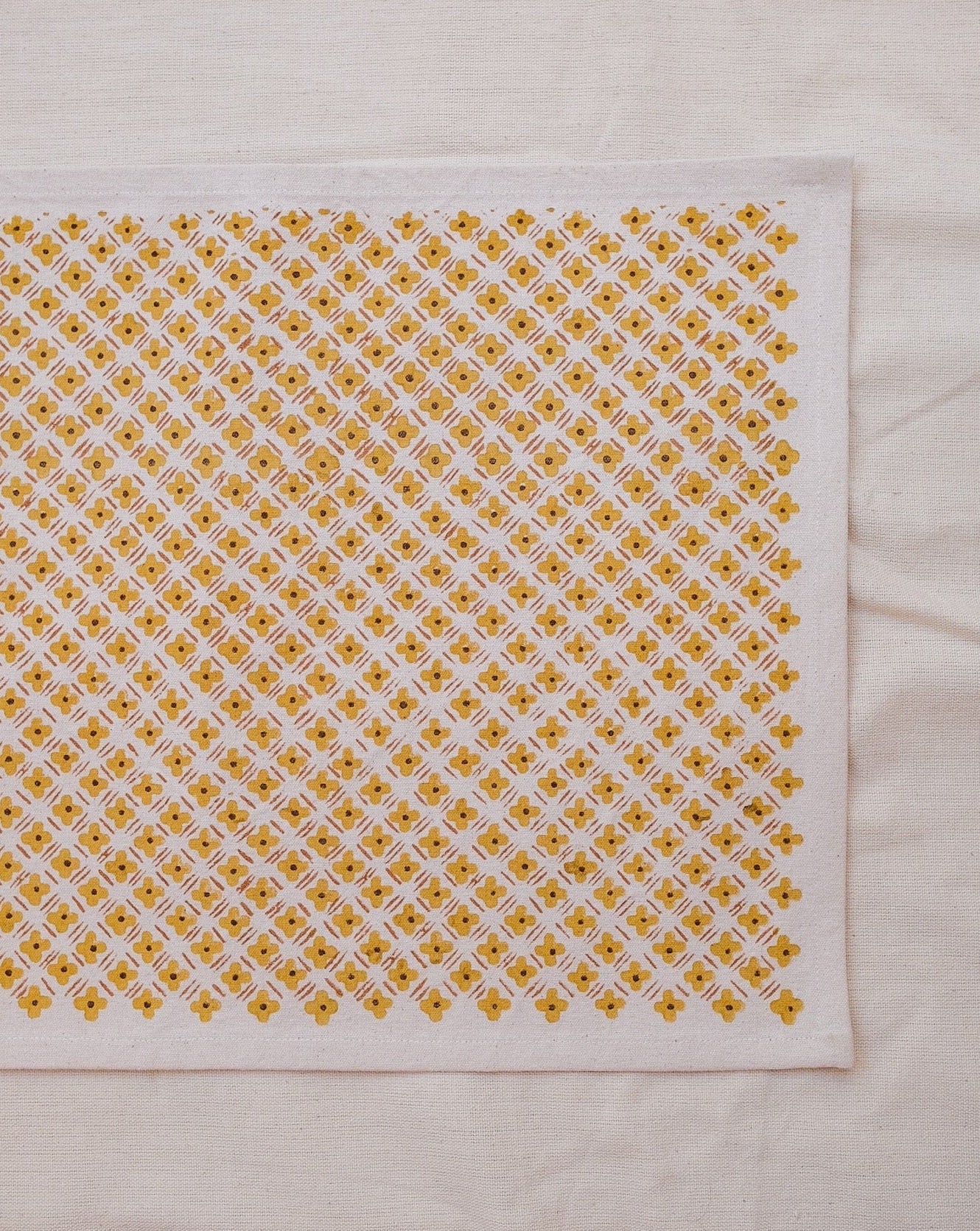 Anita Placemat Set Placemats Soil to Studio Beige Yellow