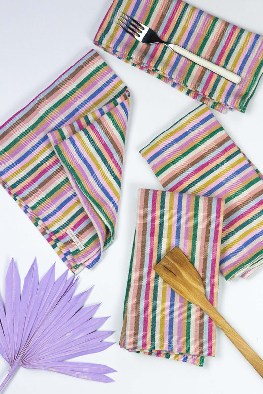Valentina Rainbow Napkin Set