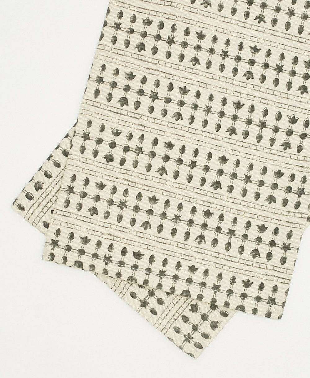 Block Print Graphic Napkin Set Table Linens Anchal