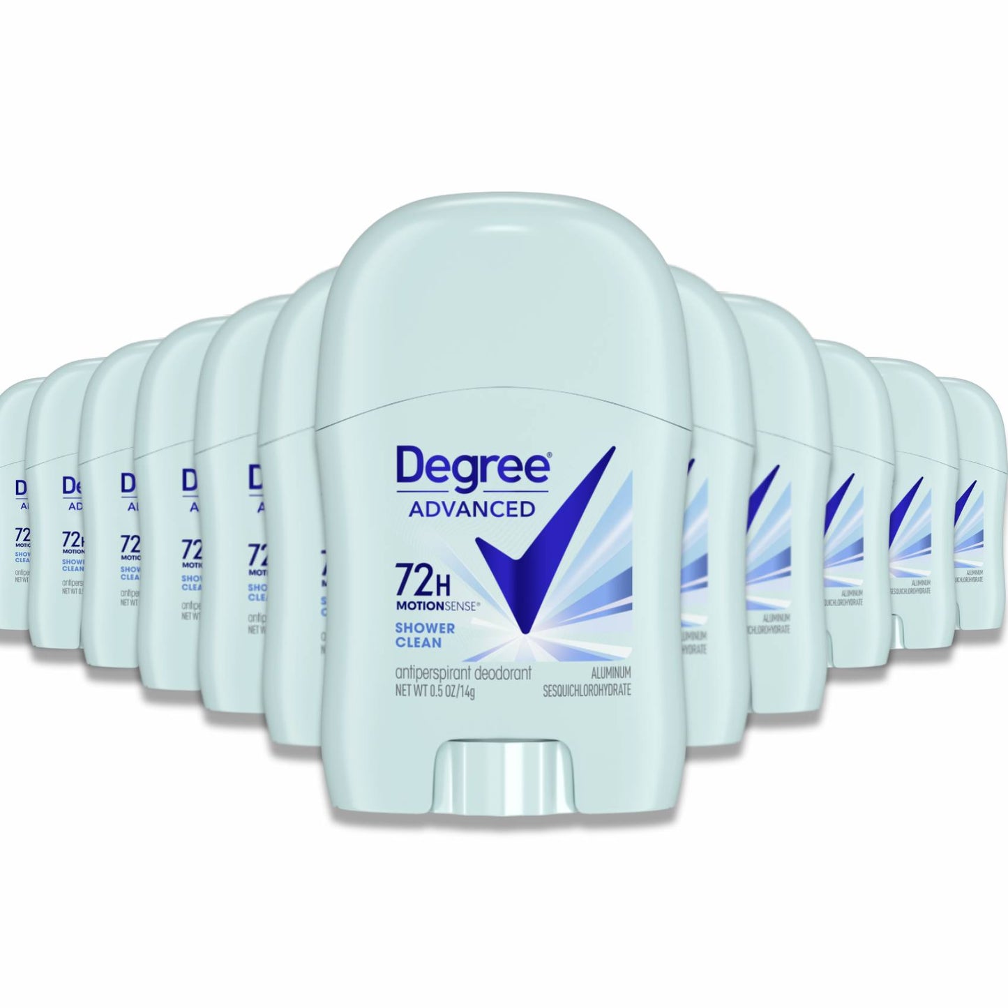 Degree Advanced, 72H MotionSense, Antiperspirant Deodorant, Shower Clean 5 Oz - 36 Pack
