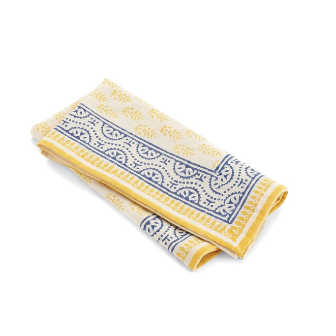 Sunny Sanganer Napkins - Set of 2