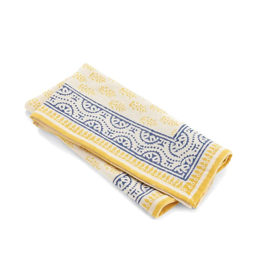 Sunny Sanganer Napkins - Set of 2
