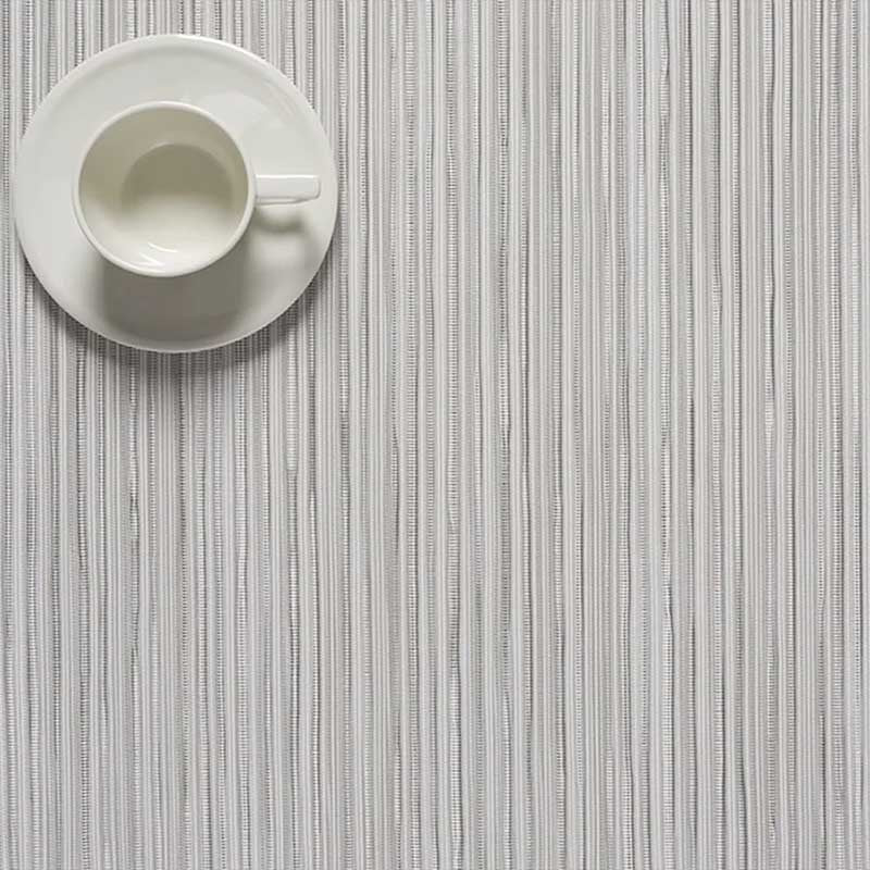 Chilewich: Rib Weave Woven Vinyl Placemats Set of 4 Placemats Chilewich Birch