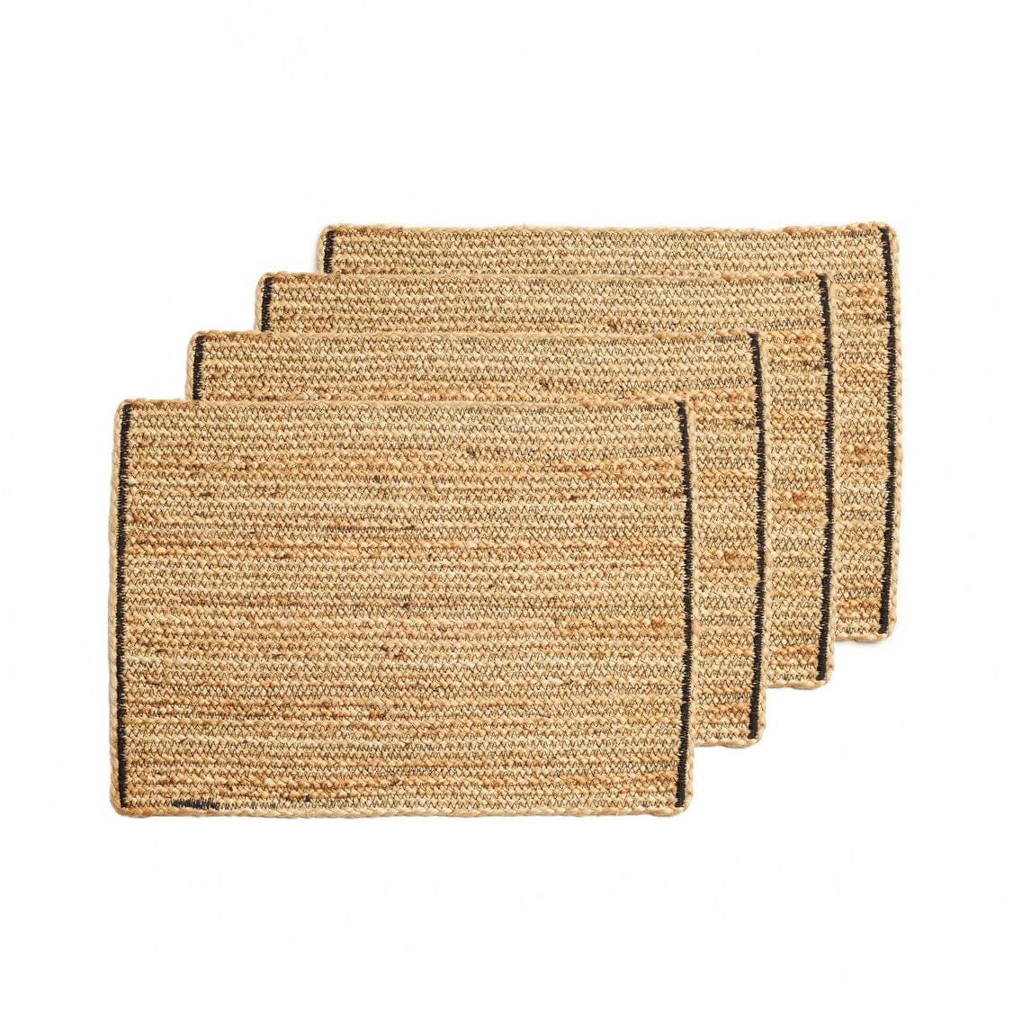 Tossa Hand Braided Jute Placemat Set