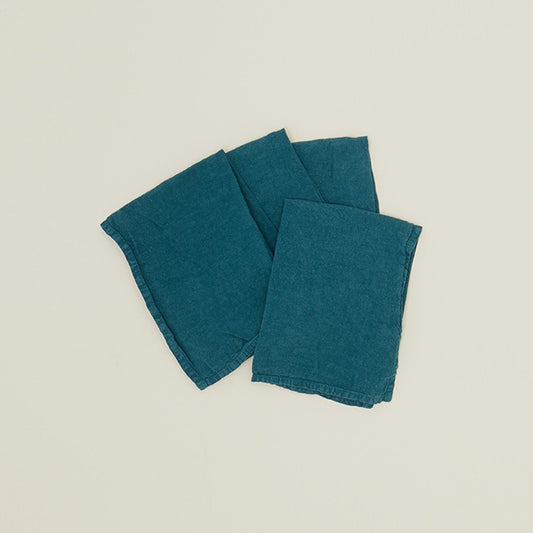 Simple Linen Napkin - Peacock