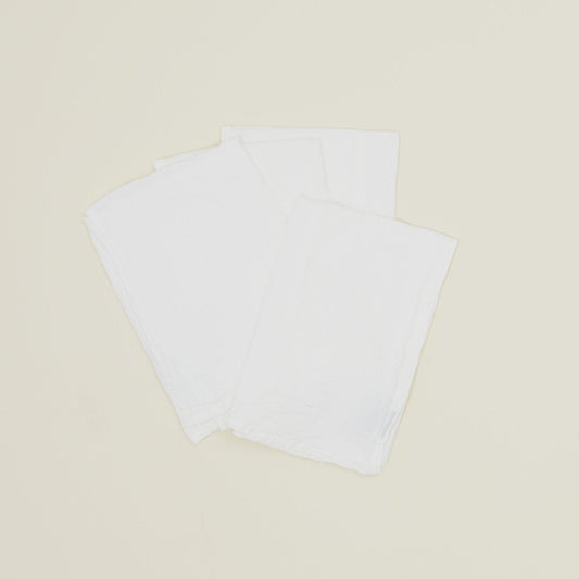 Simple Linen Napkin - White
