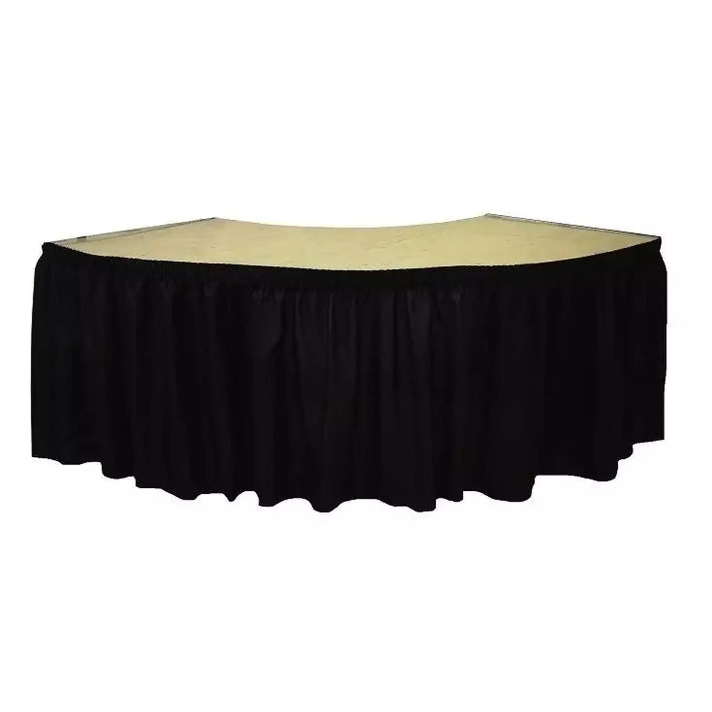 13' X 29'' Table Skirt with Table Clips