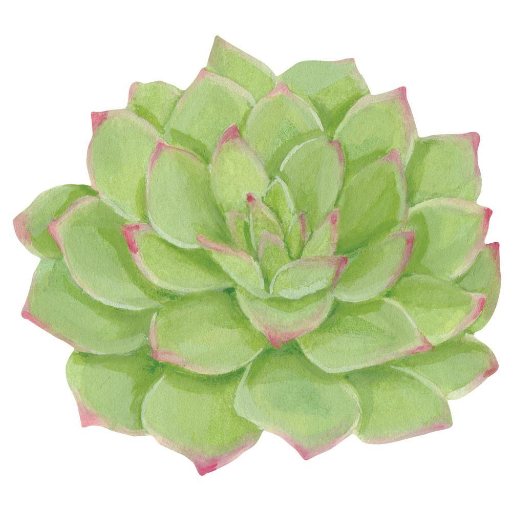 Succulents Die-Cut Placemat - 4 Per Package