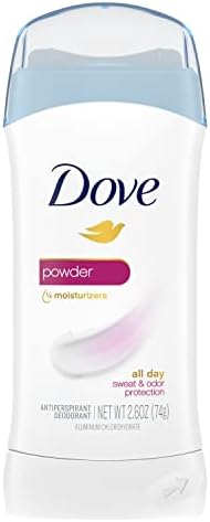 Dove Antiperspirant Deodorant, Powder 2.6 Ounce (Pack of 6)