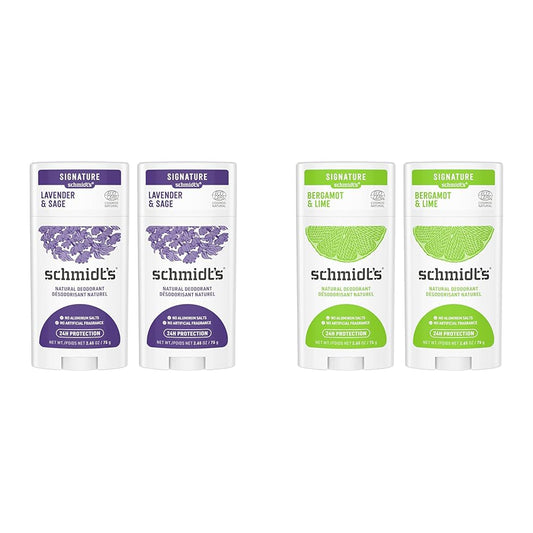 Schmidt's Aluminum Free Natural Deodorant for Women and Men & Aluminum Free Natural Deodorant For Women And Men