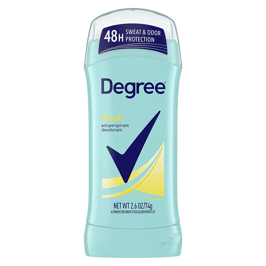 Degree Fresh Dry Protection Antiperspirant Deodorant Stick, 2.6 oz (Pack of 7)