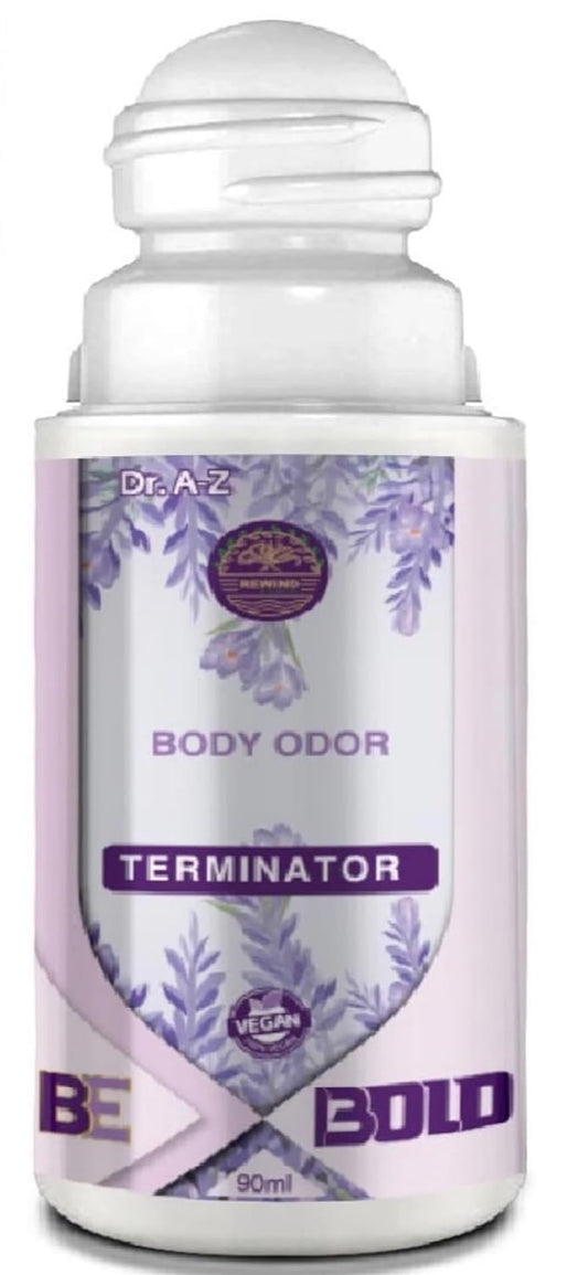 Be Bold Body Odor Eliminator Roll On Under Arm Deodorant For Men, Women, Body Odor Terminator Works At Source Armpits Sweat, Underarm Odor Deodorant Men Antiperspirant for Men, Women, Long-Lasting Essential Oil, Natural Deodorant Fresh All Day Lavender