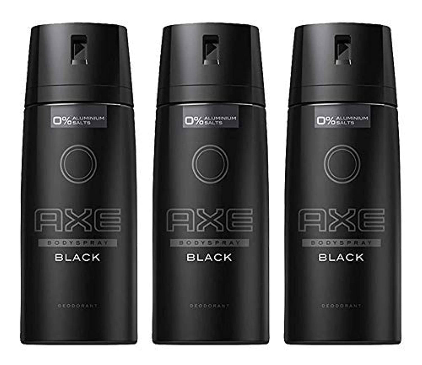 Axe Deodorant Body Spray Black Mens Fragrance 150ml/5.07oz (3-Pack)
