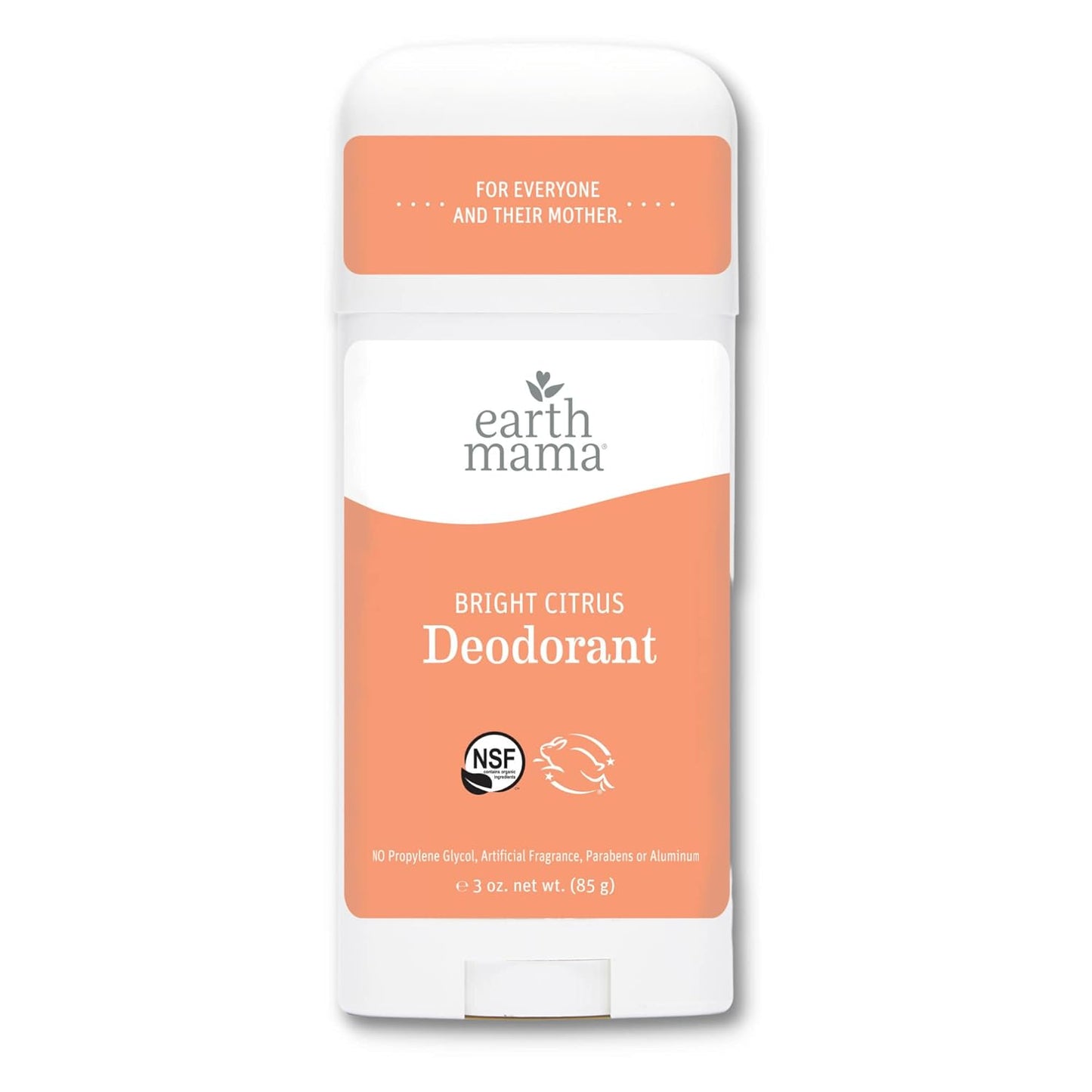Bright Citrus Deodorant by Earth Mama | Natural and Safe for Sensitive Skin, Pregnancy and Breastfeeding, Contains Organic Calendula 3-Ounce
