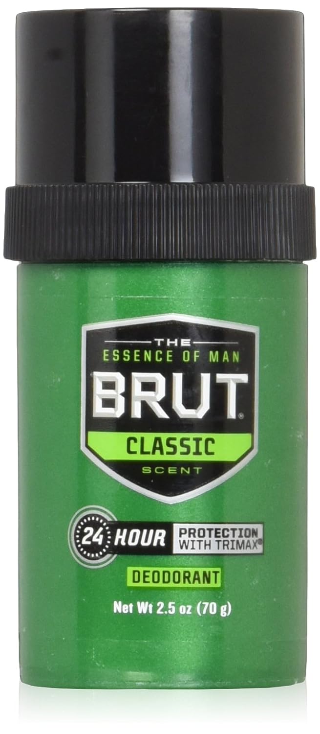 BRUT Deodorant Stick Original Fragrance 2.70 oz (Pack of 8)
