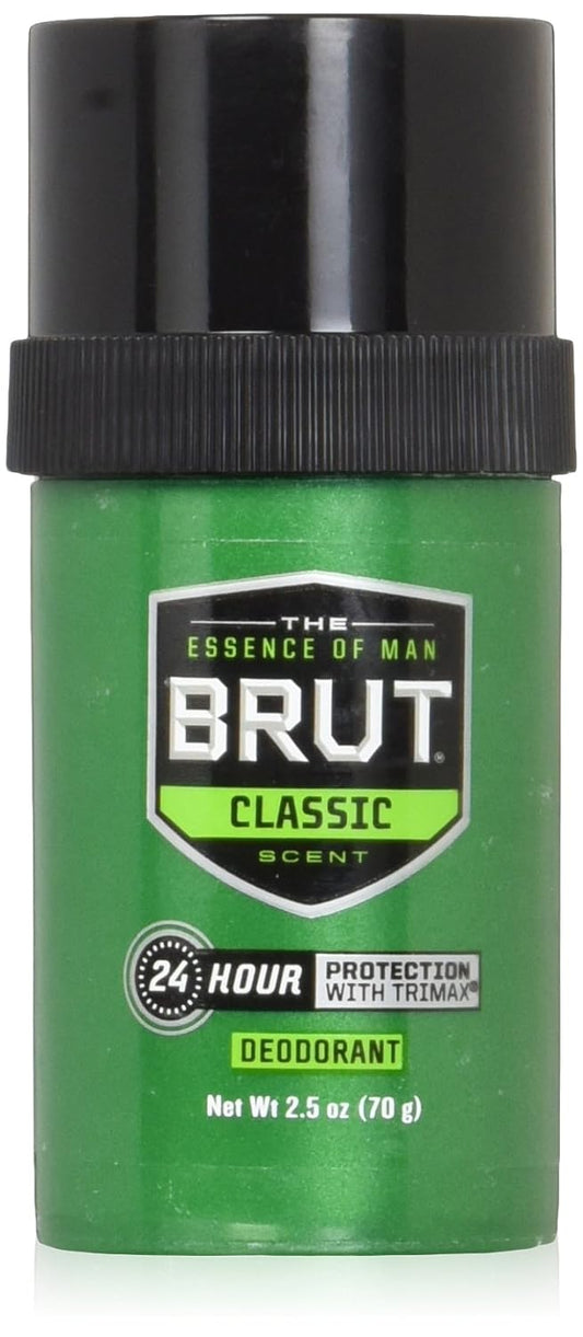 BRUT Deodorant Stick Original Fragrance 2.70 oz (Pack of 8)